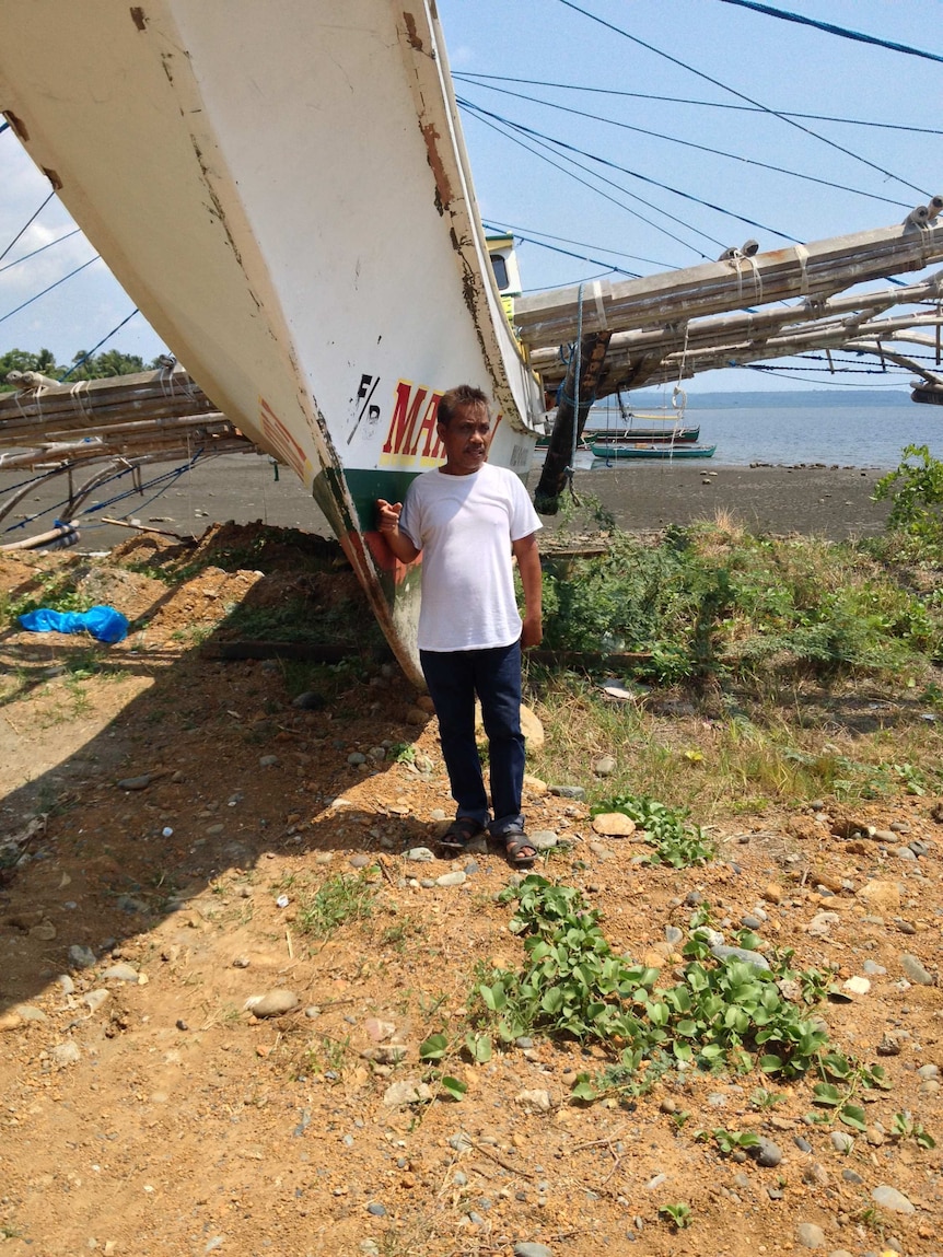 Filipino fisherman Macario Forones