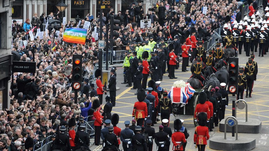 Margaret Thatcher's funeral