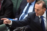 Tony Abbott speaks during Question Time