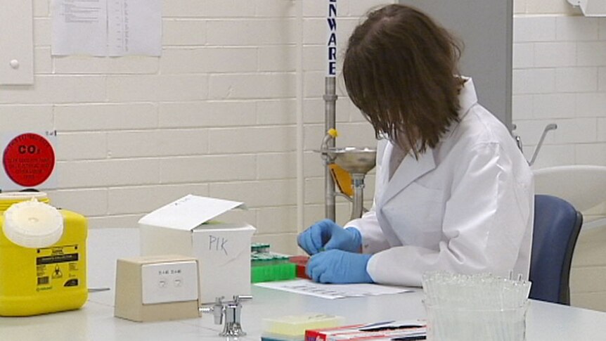 Video still: research lab at the University of Canberra - generic