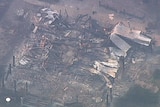homes damaged by fires in eastern Victoria