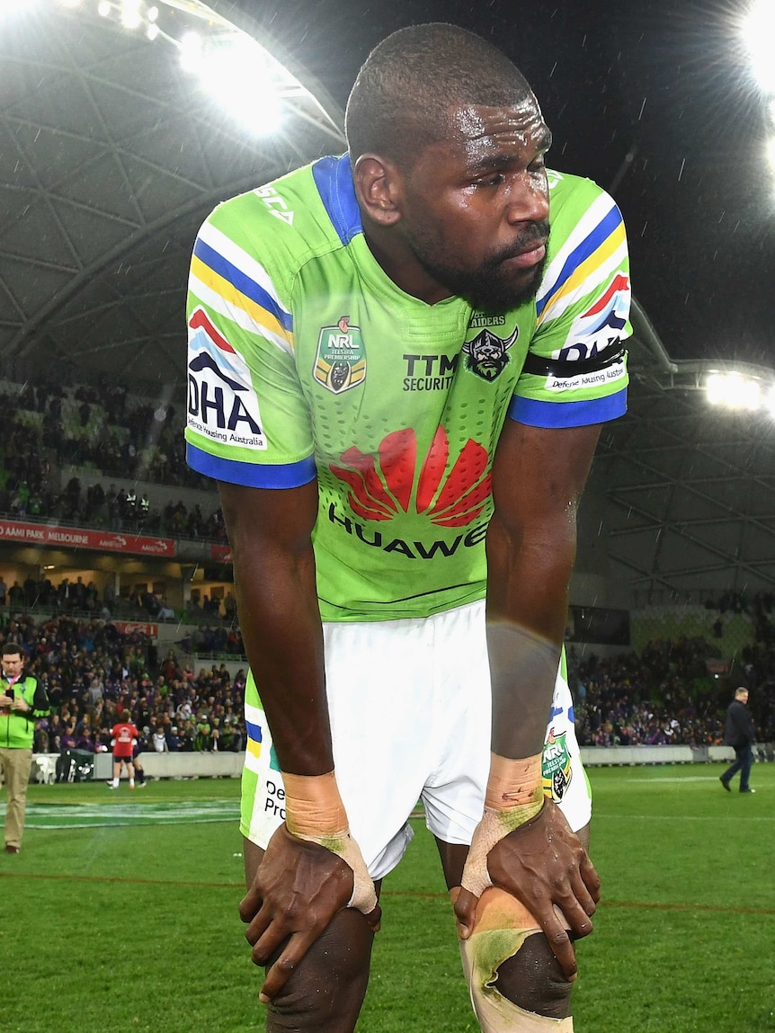 Edrick Lee laments Canberra's NRL finals loss to Melbourne