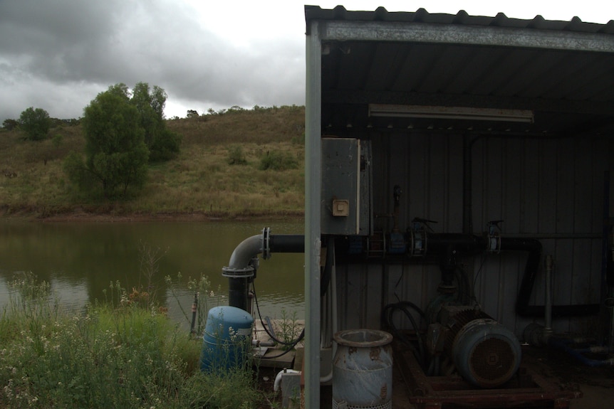 A Hunter river pumping station.