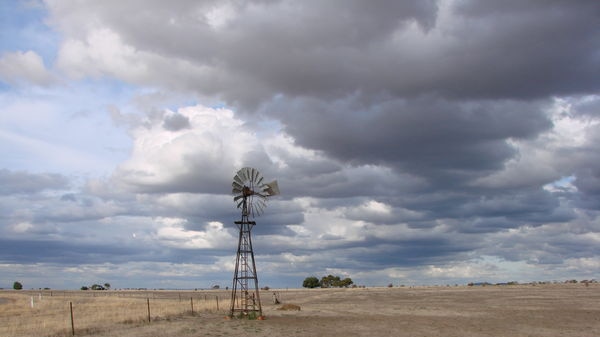 Windmill in central Victoria