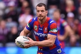 Jarrod Mullen plays for the Knights