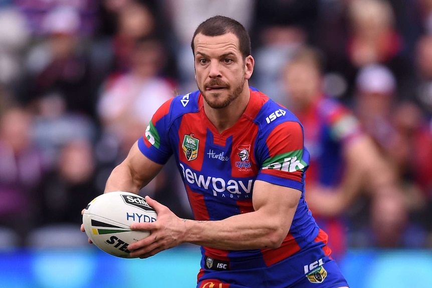 Jarrod Mullen plays for the Knights