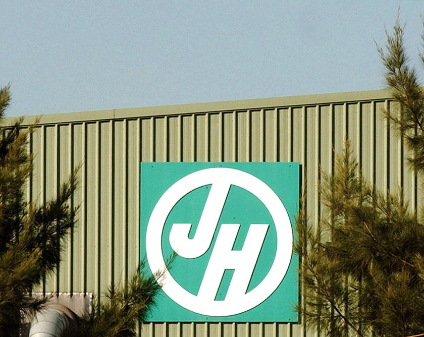 James Hardie logo on Sydney building