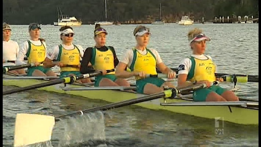 Women take on Rowing Australia (7pm TV News NSW)