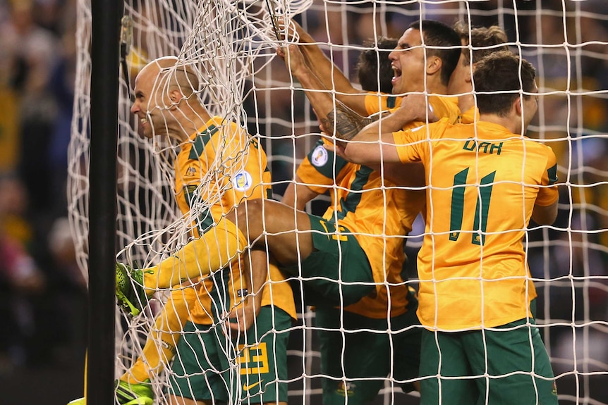 Bresciano opens the scoring against Jordan