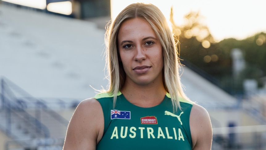 Australian sprinter Bree Masters.