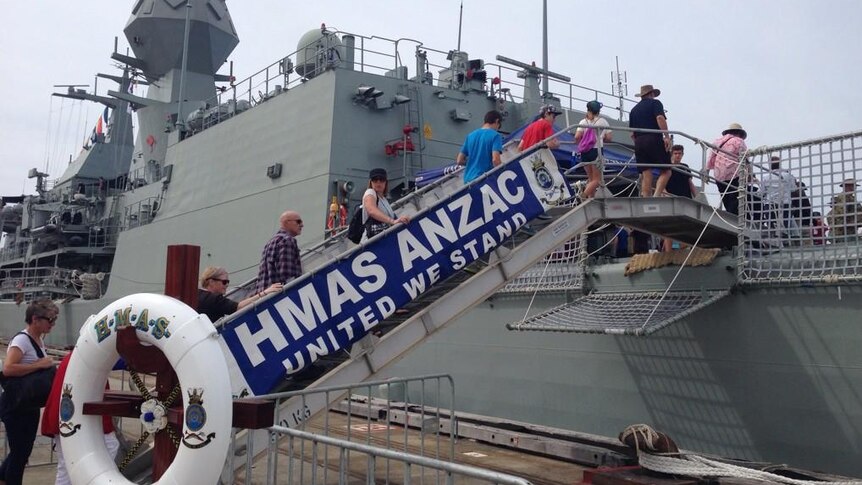 Albany Anzac navy ship tours