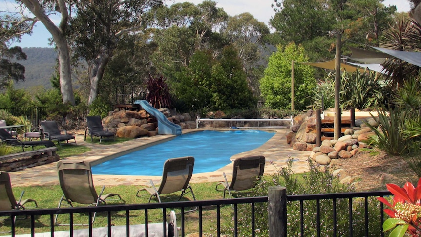 Residents affected by the toxic leak at Williamtown are uncertain whether they can swim in their backyard pools