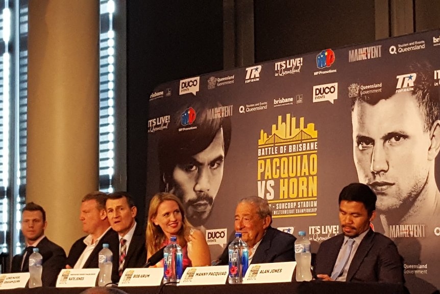 Manny Pacquiao and Jeff Horn press conference