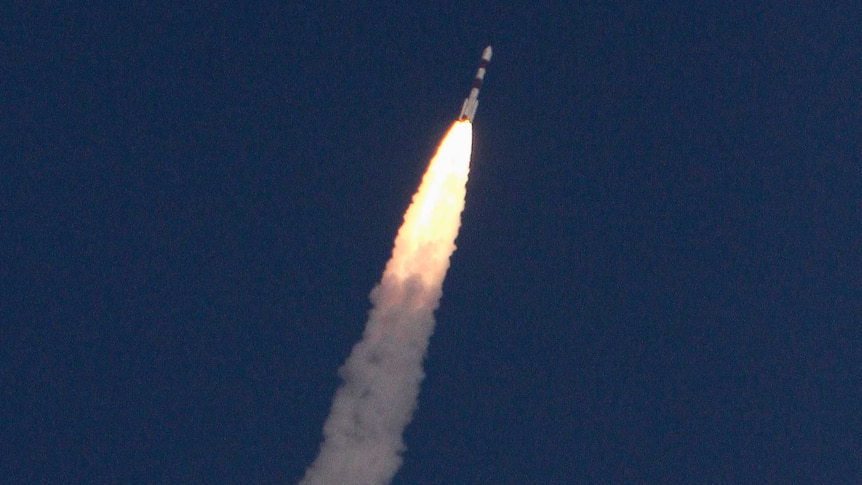 India launches rocket carring Mars orbiter