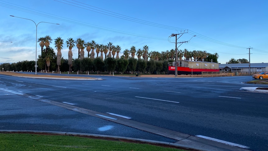 Picture of an intersection in Renmark, Riverland 