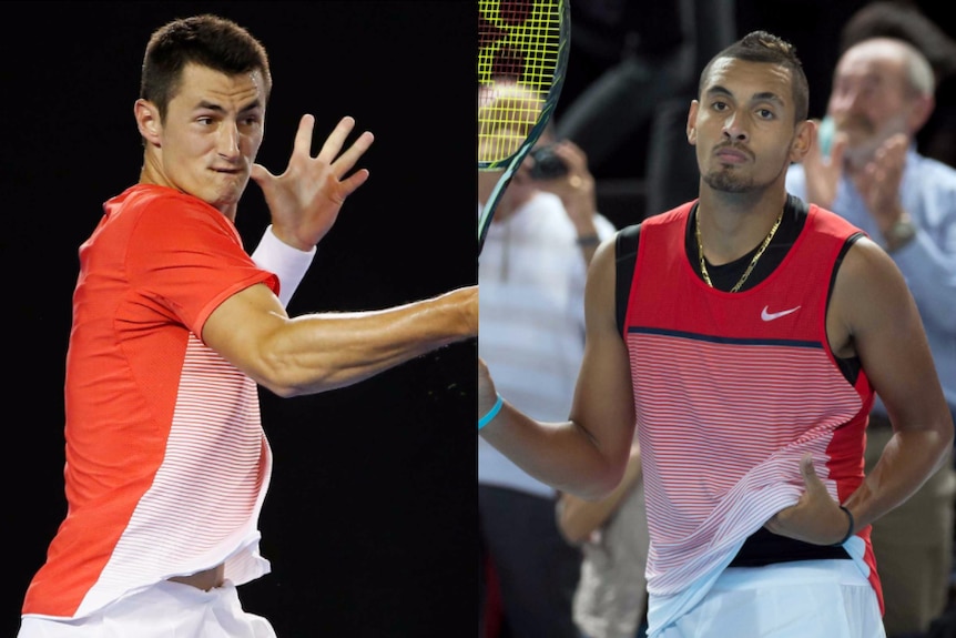 Bernard Tomic and Nick Kyrgios