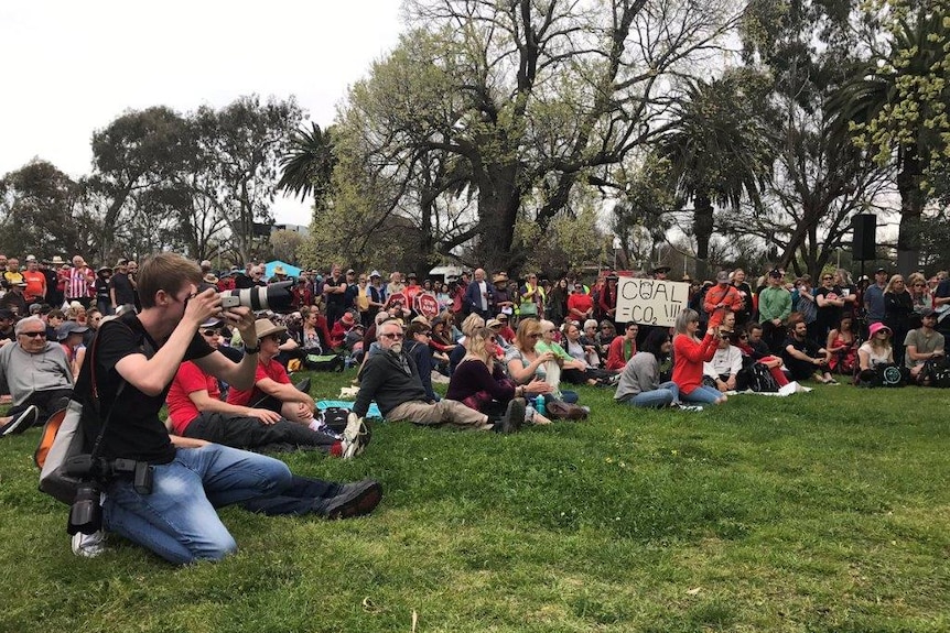 Melbourne Adani protest