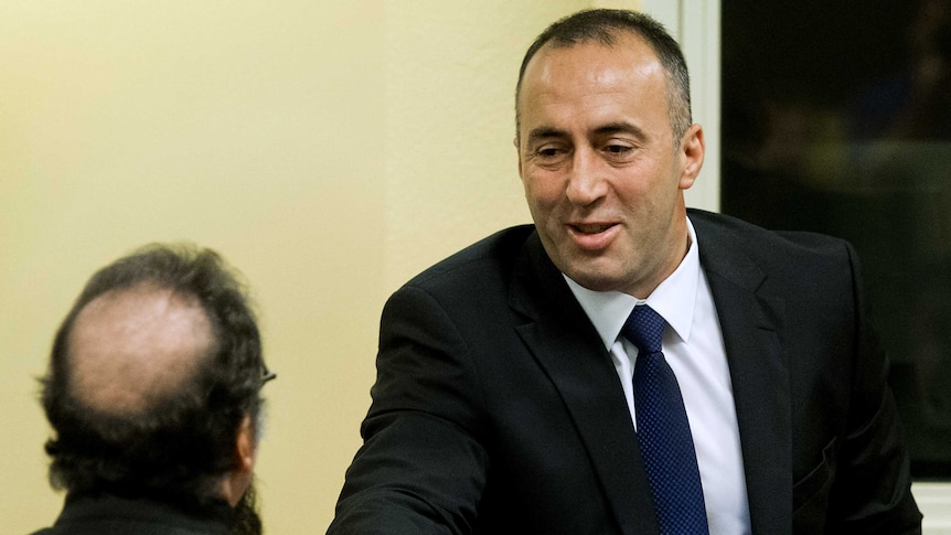 Kosovo's ex-prime minister Ramush Haradinaj is acquitted by the UN Yugoslav war crimes court.
