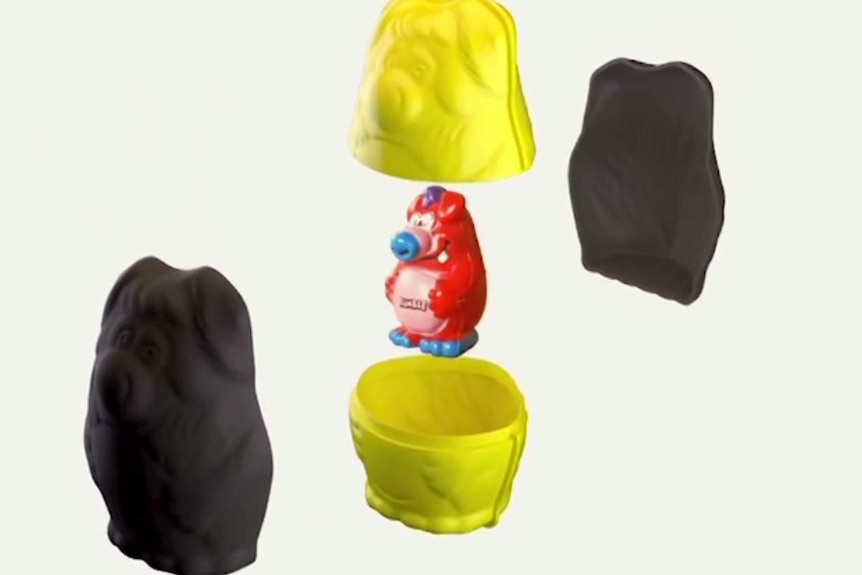 Yowie Chocolate with toy inside