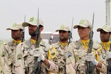 Iranian frontier guards