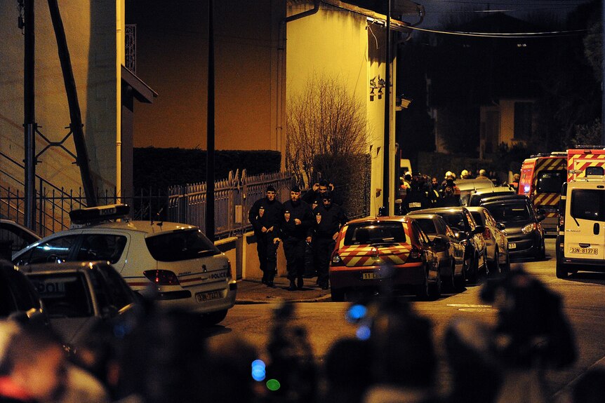 French police say shooting suspect Mohammed Merah has been unusually silent throughout the night.