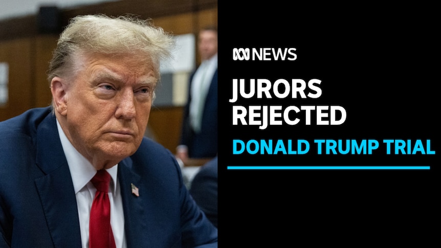 Jurors Rejected, Donald Trump Trial: Former US president Donald Trump.