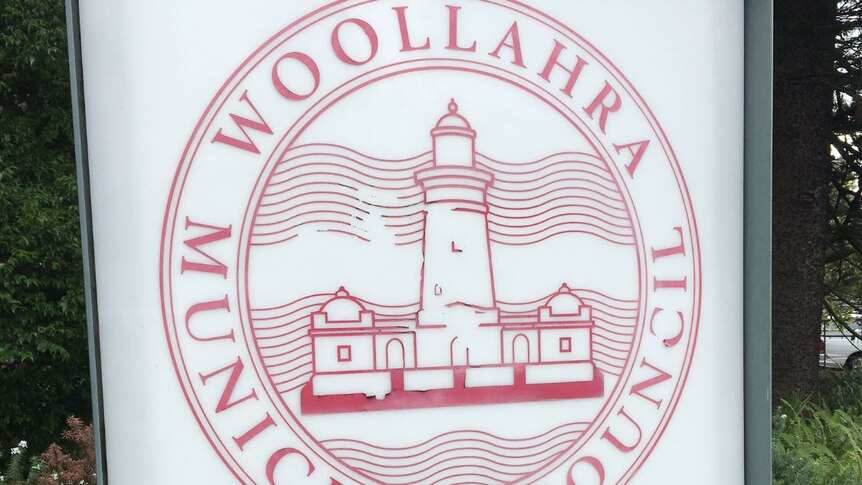 A sign which reads Woollahra Municipal Council