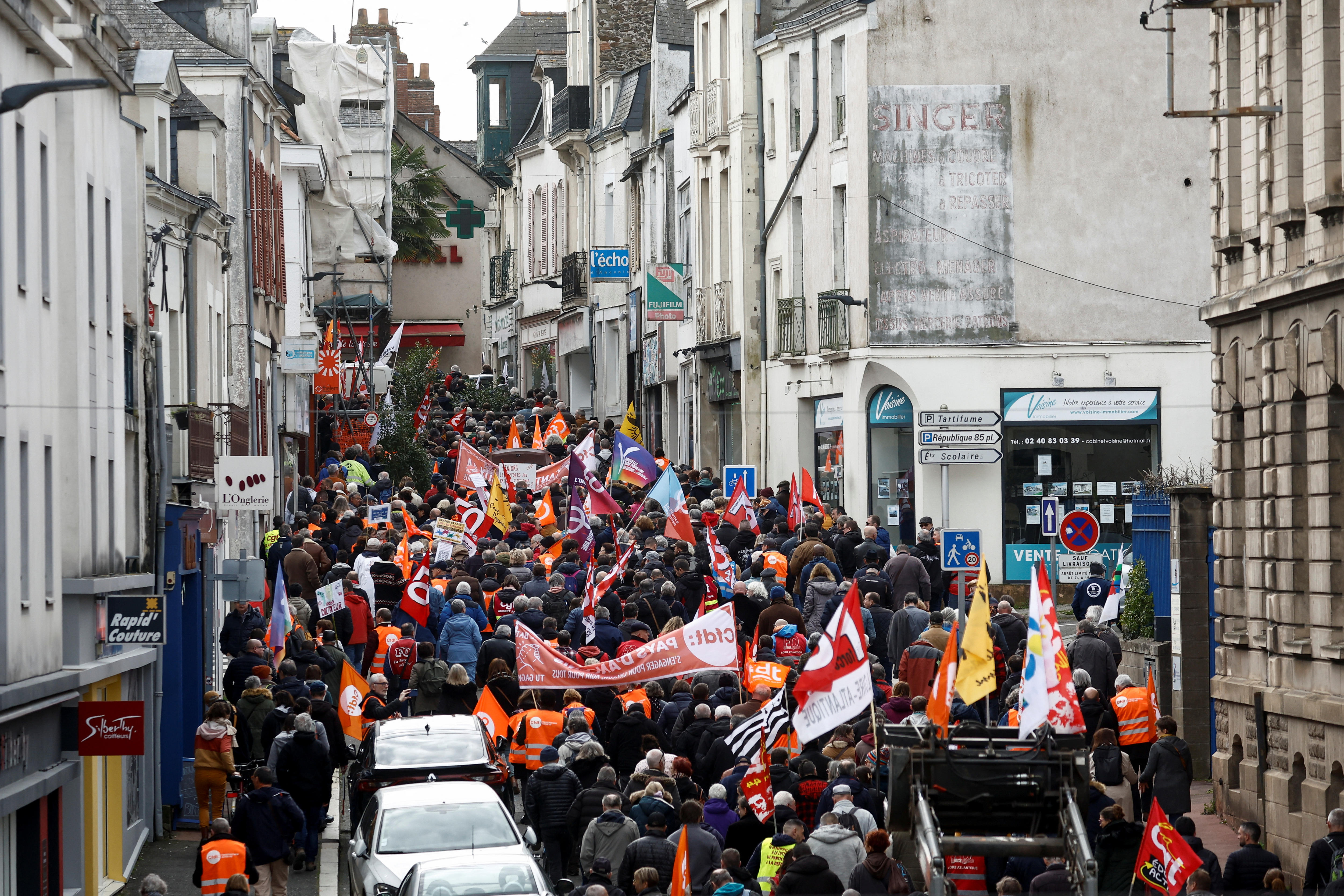 France Stages Eighth Day Of Protests Against President Emmanuel Macron ...