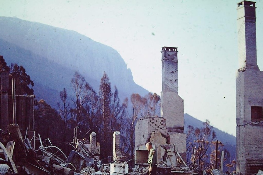 Springs Hotel after 1967 bushfire