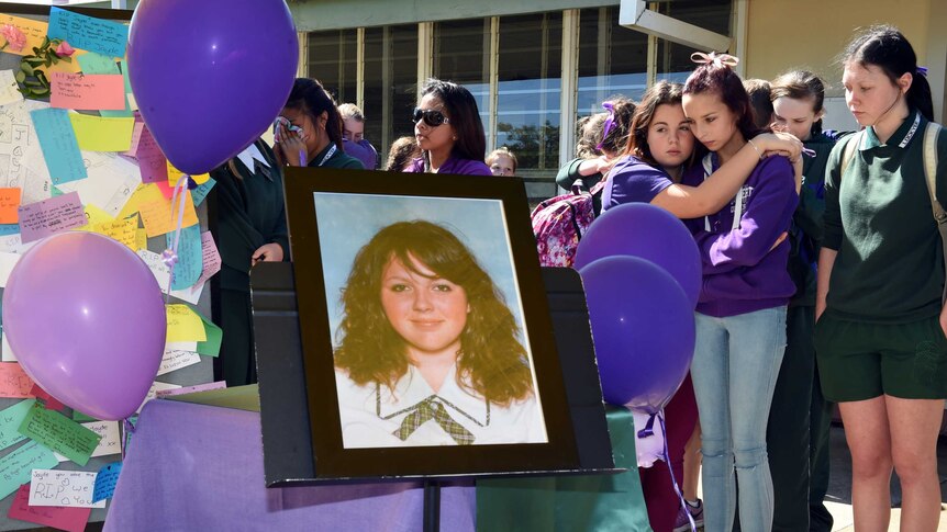 Students mourn at Jayde Kendall's school