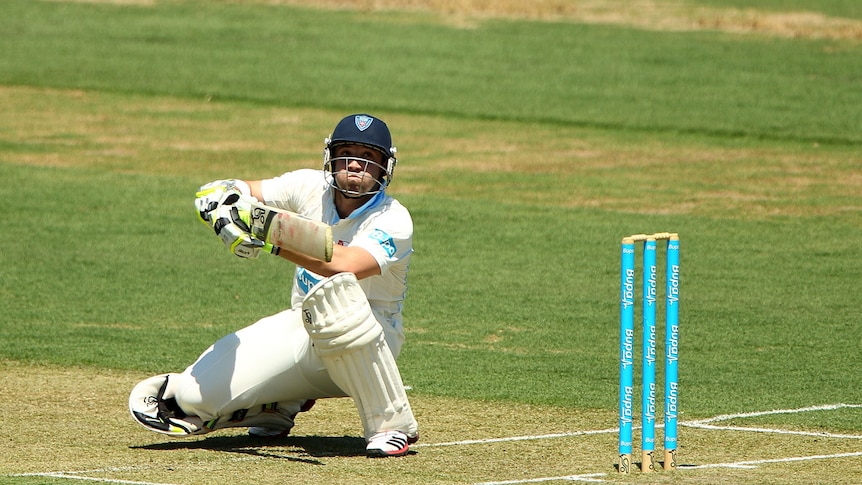 Hughes gave the Blues a solid start with 73 at the top of the order.