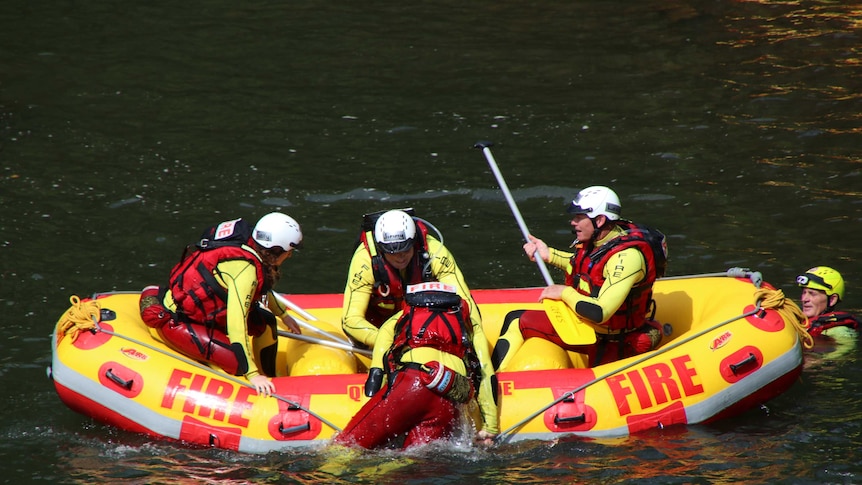 Queensland swiftwater rescue squad back in training in time for La