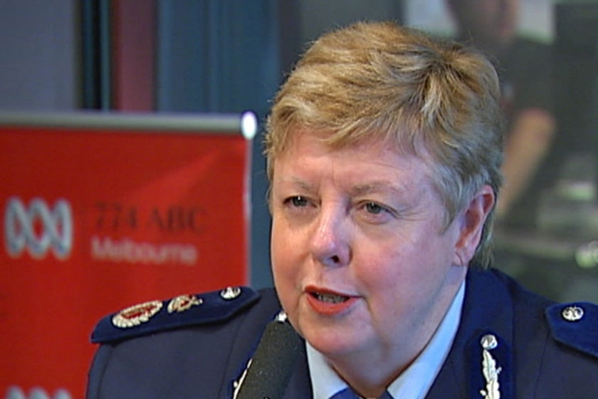 Victoria Police Chief Commissioner, Christine Nixon talking on 774 ABC Melbourne