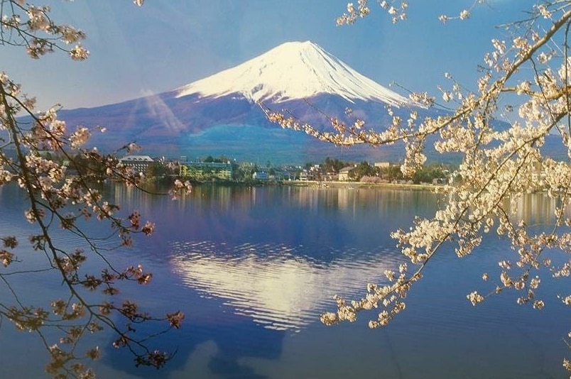 Majestic scenery in Japan