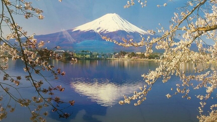 Majestic scenery in Japan