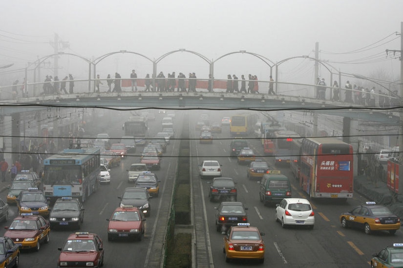 Beijing will withdraw one million cars from the city's streets in trial to renew pollution.