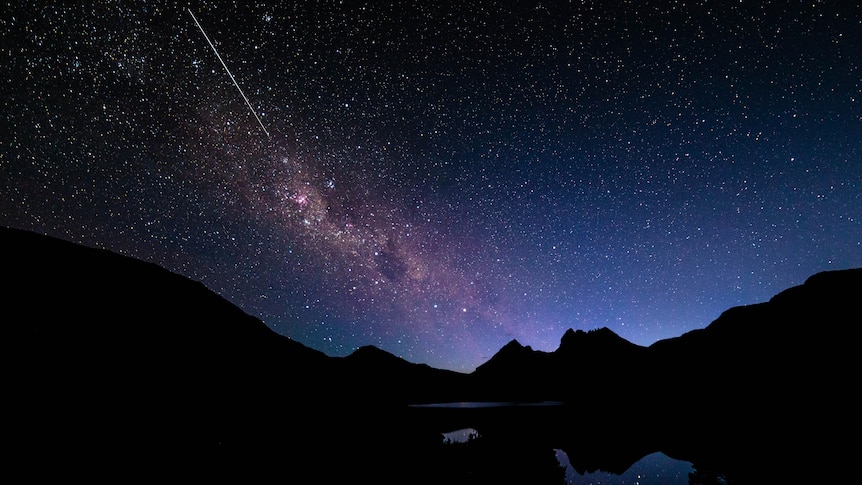 Stars over Cradle Mountain.