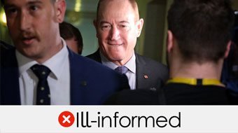 fraser anning's claim is ill-informed