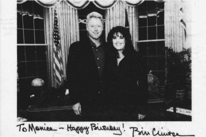 Bill Clinton and Monica Lewinsky