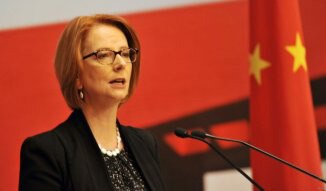 Julia Gillard in China