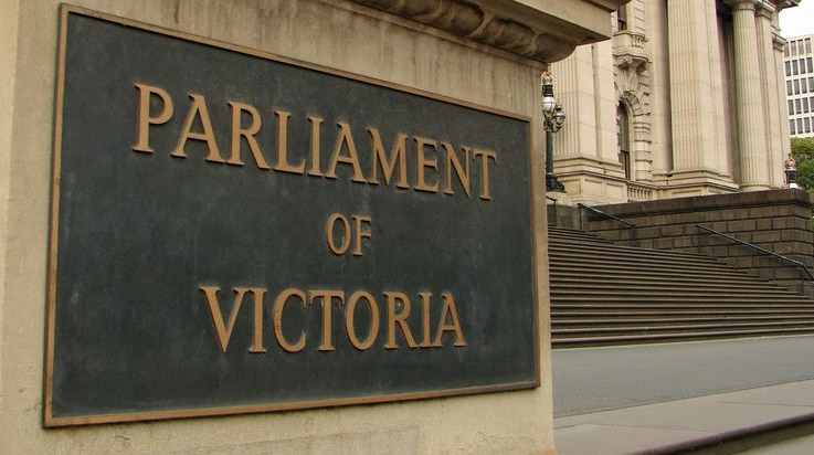 Exterior of Victorian Parliament