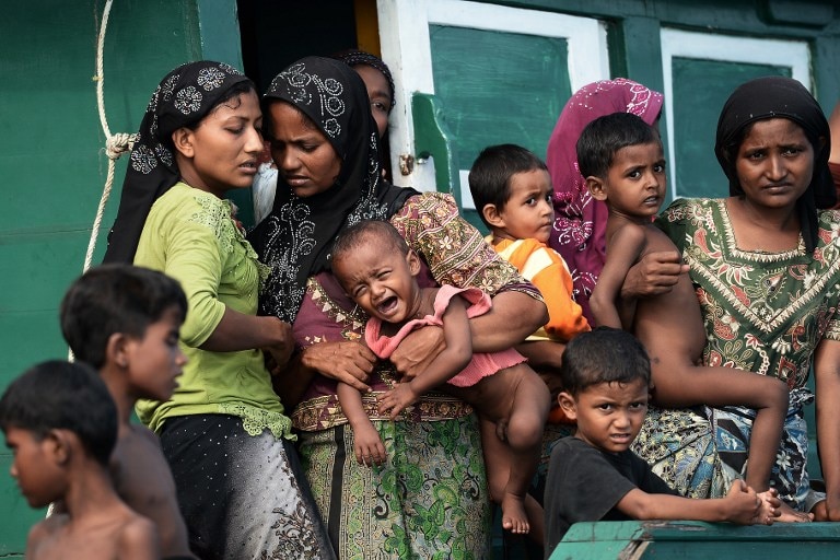 Rohingya migrants