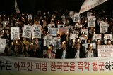 Candlelight vigil for kidnapped South Koreans