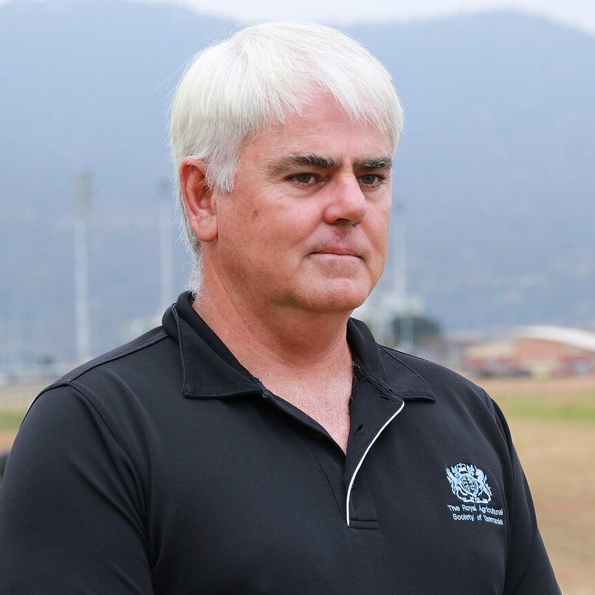 Scott Gadd, chief executive of Royal Agricultural Society of Tasmania, pictured at Hobart showgrounds, January 17, 2019.