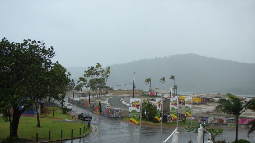 Airlie Beach 9am, before Cyclone Hamish