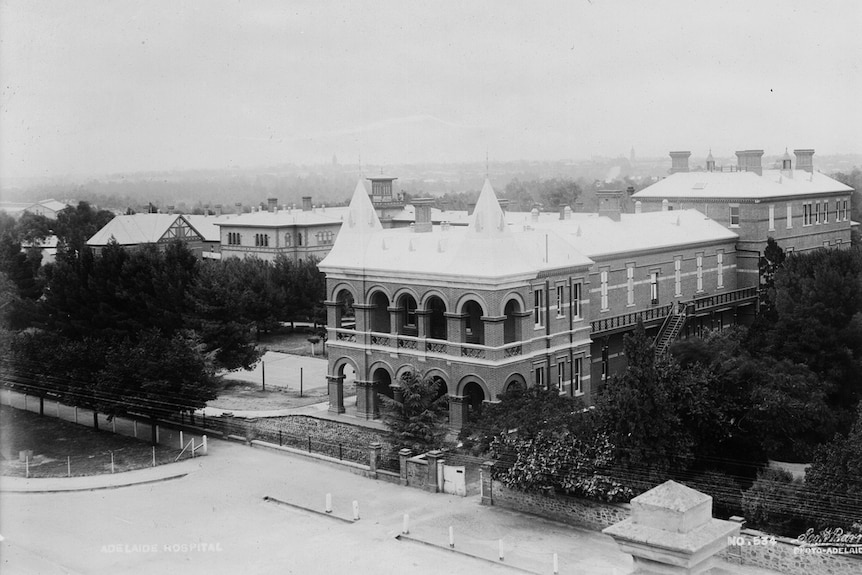 The Royal Adelaide Hospital circa 1895.