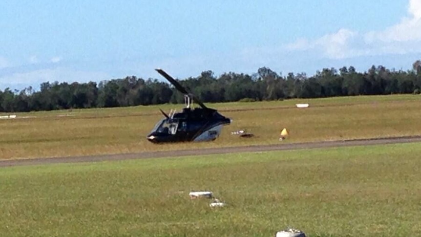 Helicopter crash at Coffs Harbour