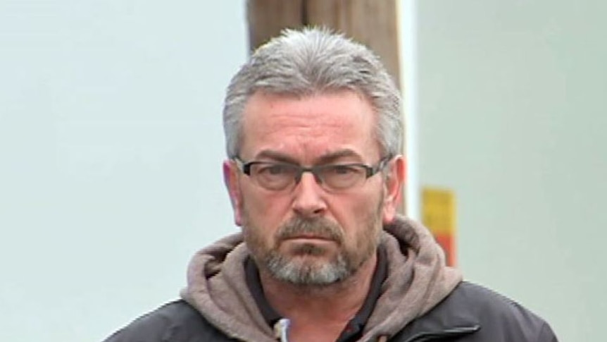 Borce Ristevski arrives at the court for his committal hearing