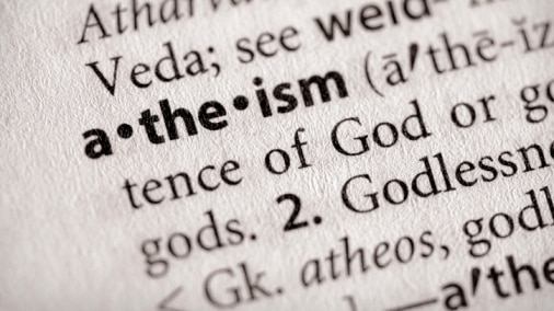 The definition of atheism