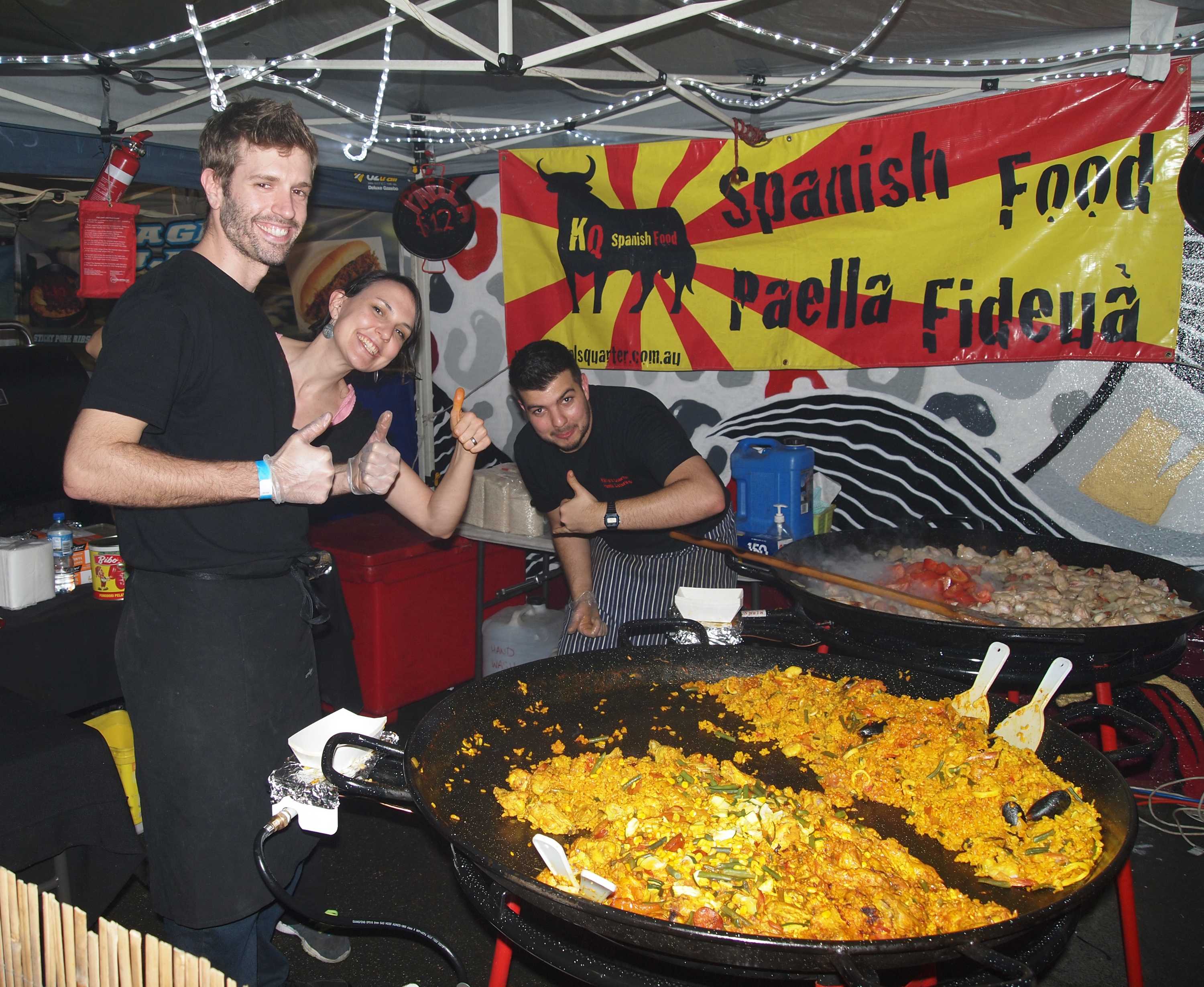 Vic Park drawing crowds with hawkers market, popup parklets and murals ABC News